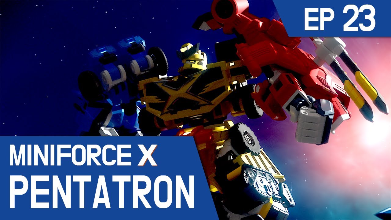 [KidsPang] MINIFORCE X PENTATRON Ep.23: Miniforce X, Mission to Space!