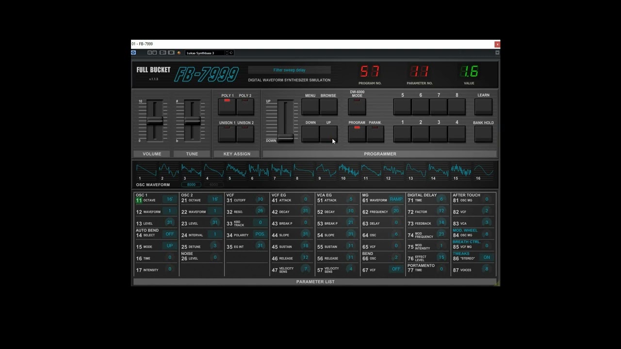 Free patches for FB-7999 VST
