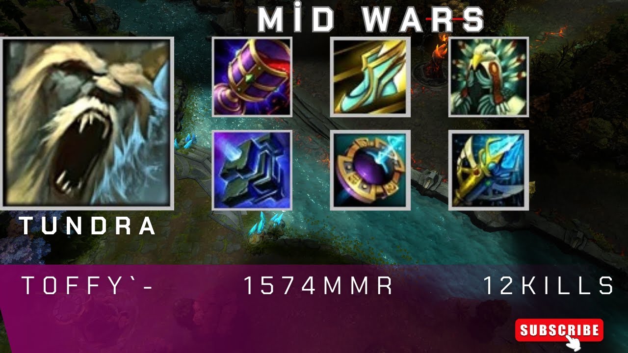 HoN | Mid Wars | Tundra | t0ffy`- | 1574 MMR