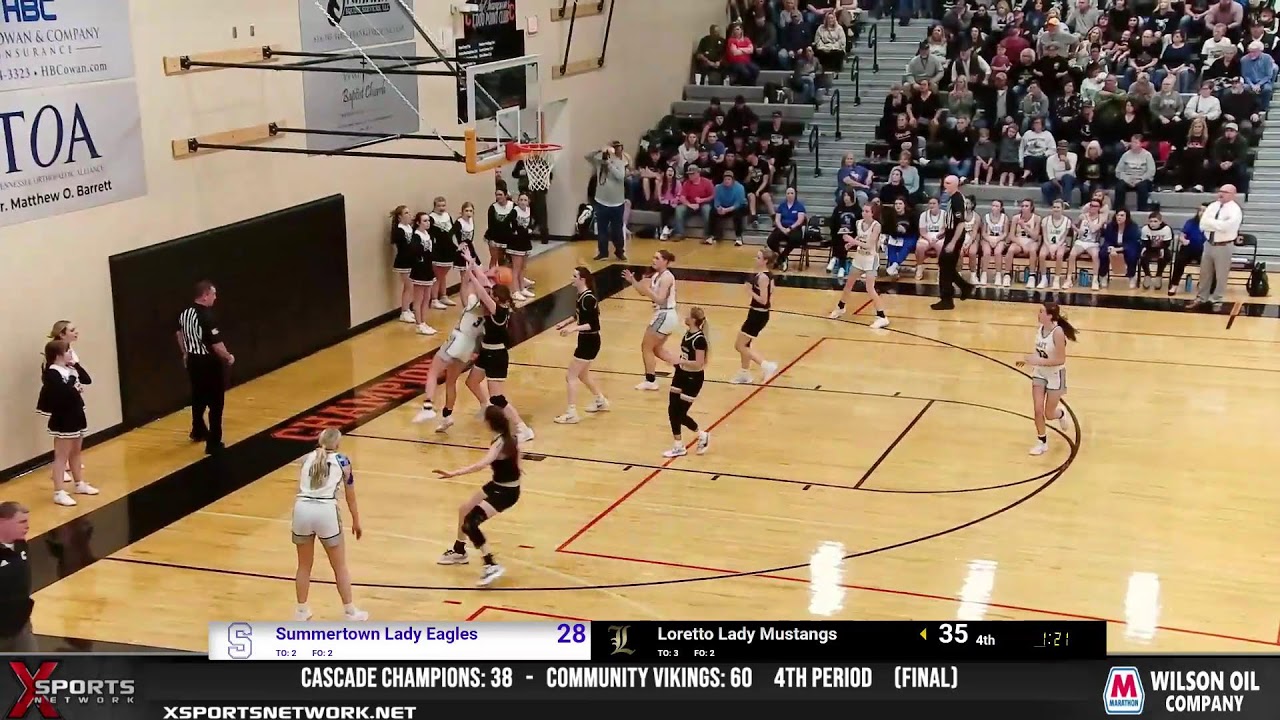 Loretto High School vs Summertown High School - Women's Basketball - 2_21_2026