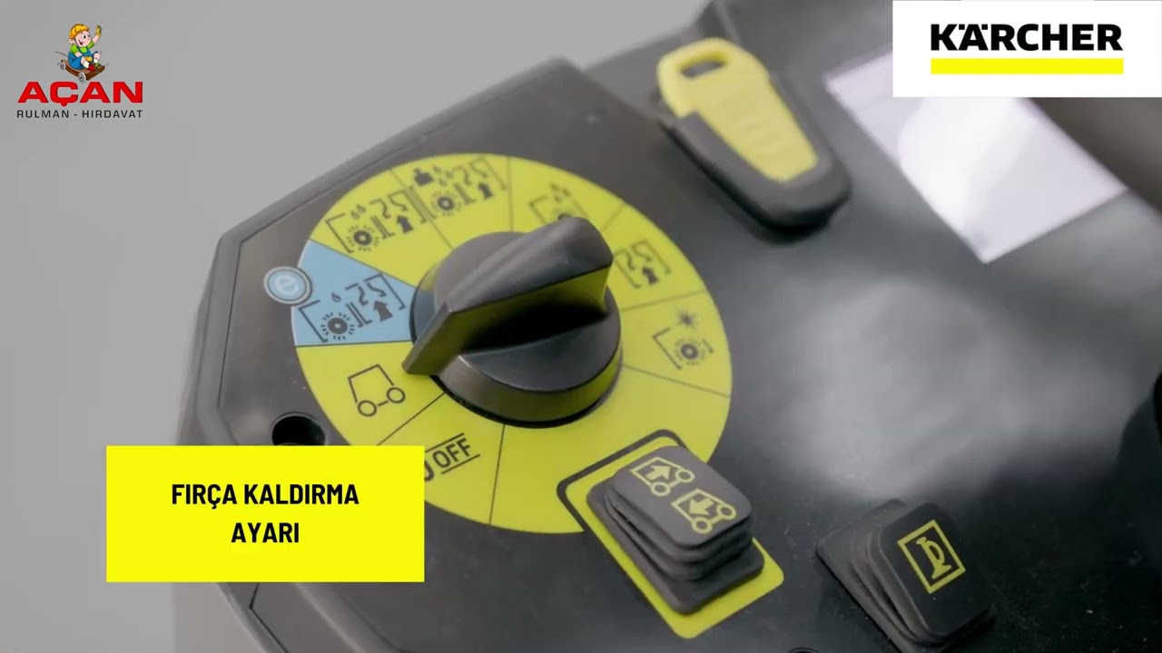 #KARCHER B110 BİNİCİLİ ZEMİN MAKİNESİ NASIL KULLANILIR ?