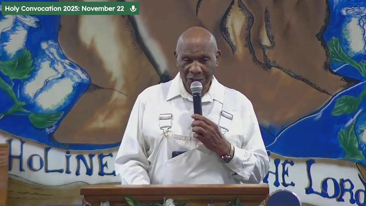 Holy Convocation 2025: Pastor Moultrie Williams