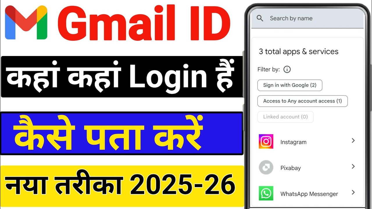 Mera Gmail Kaha Kaha Login Hai Kaise Pata Kare !! Email Id Kaha Kaha Login Hai Kaise Pata Kare 