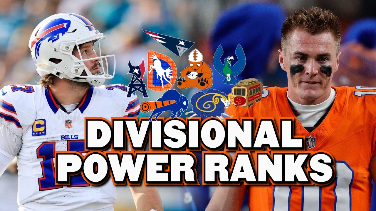 Brutally Honest NFL Divisional Playoff Power Rankings