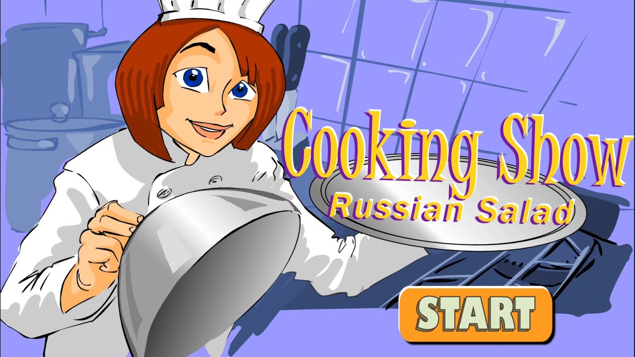Cooking Show - Russian Salad (Online Flash Game) - Tutorial
