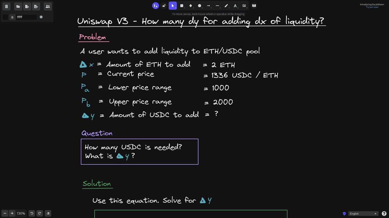 Uniswap V3 - How Many Tokens to Add? | DeFi