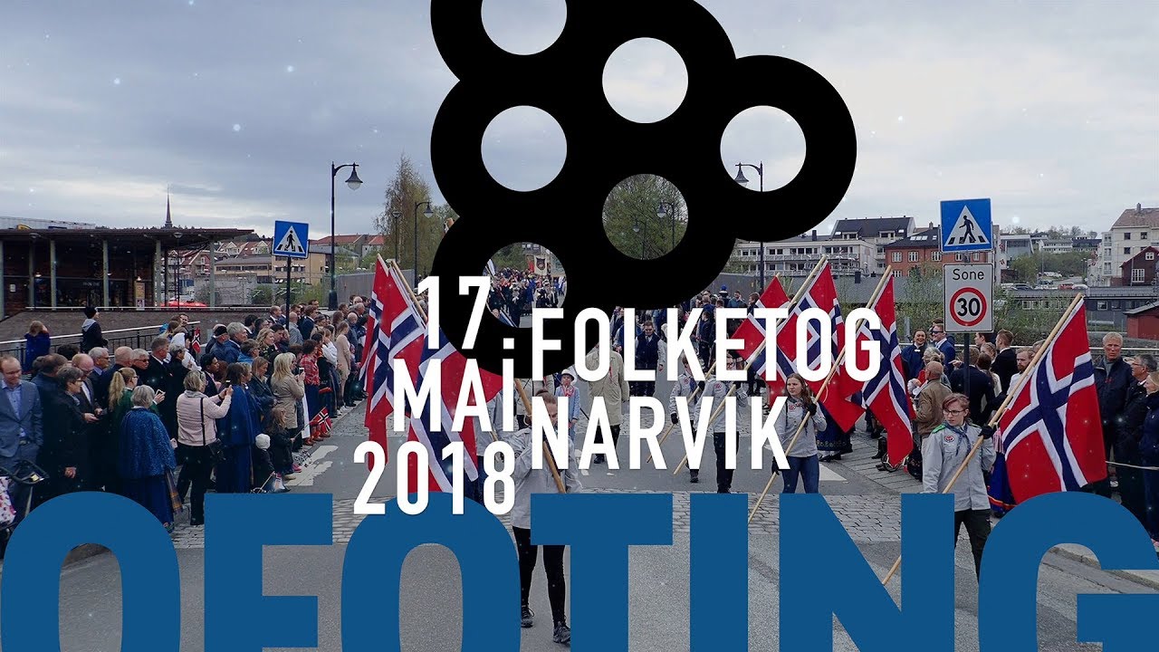 Ofoting.tv: Folketoget i Narvik, 17. mai 2018