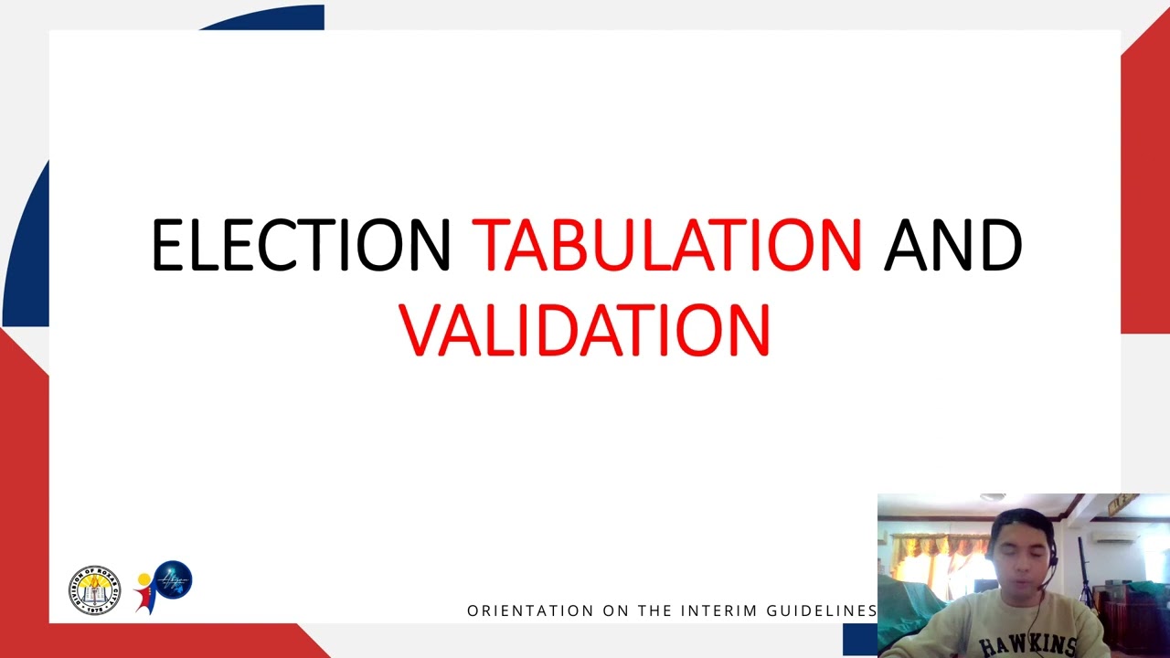Election Guidelines and Application Forms | Jerico A. Dizon