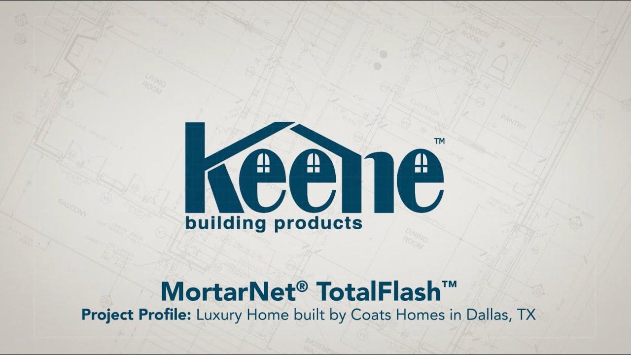 Building for Longevity: MortarNet&reg; TotalFlash&reg;  - Coats Homes  in Dallas, Texas