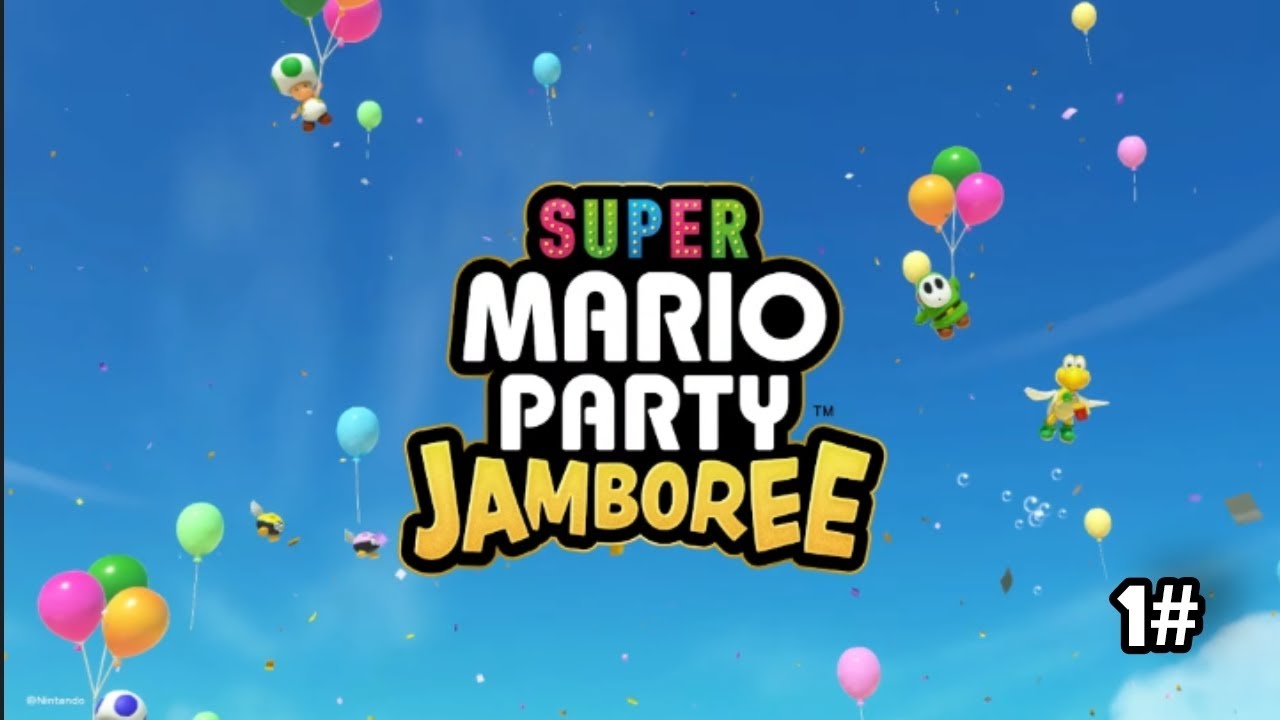Super mario party jamboree 1#