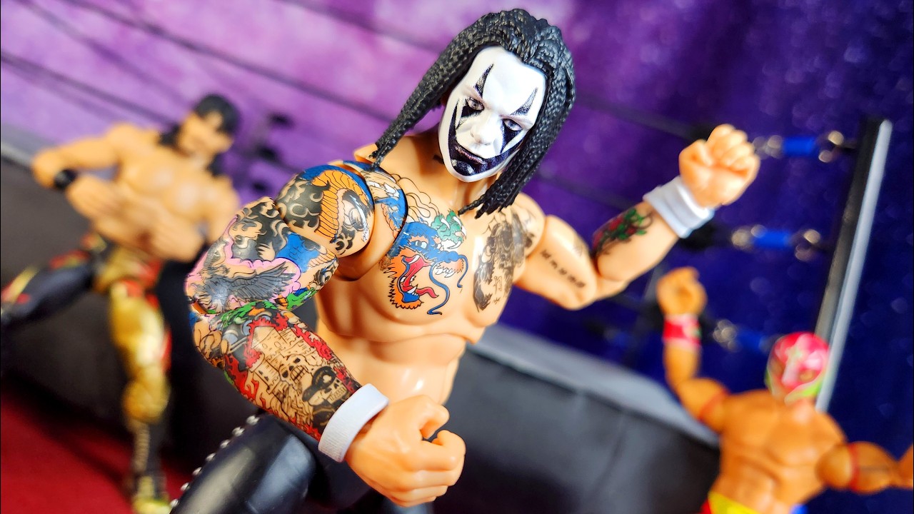 VAMPIRO figure for a 90's WCW 