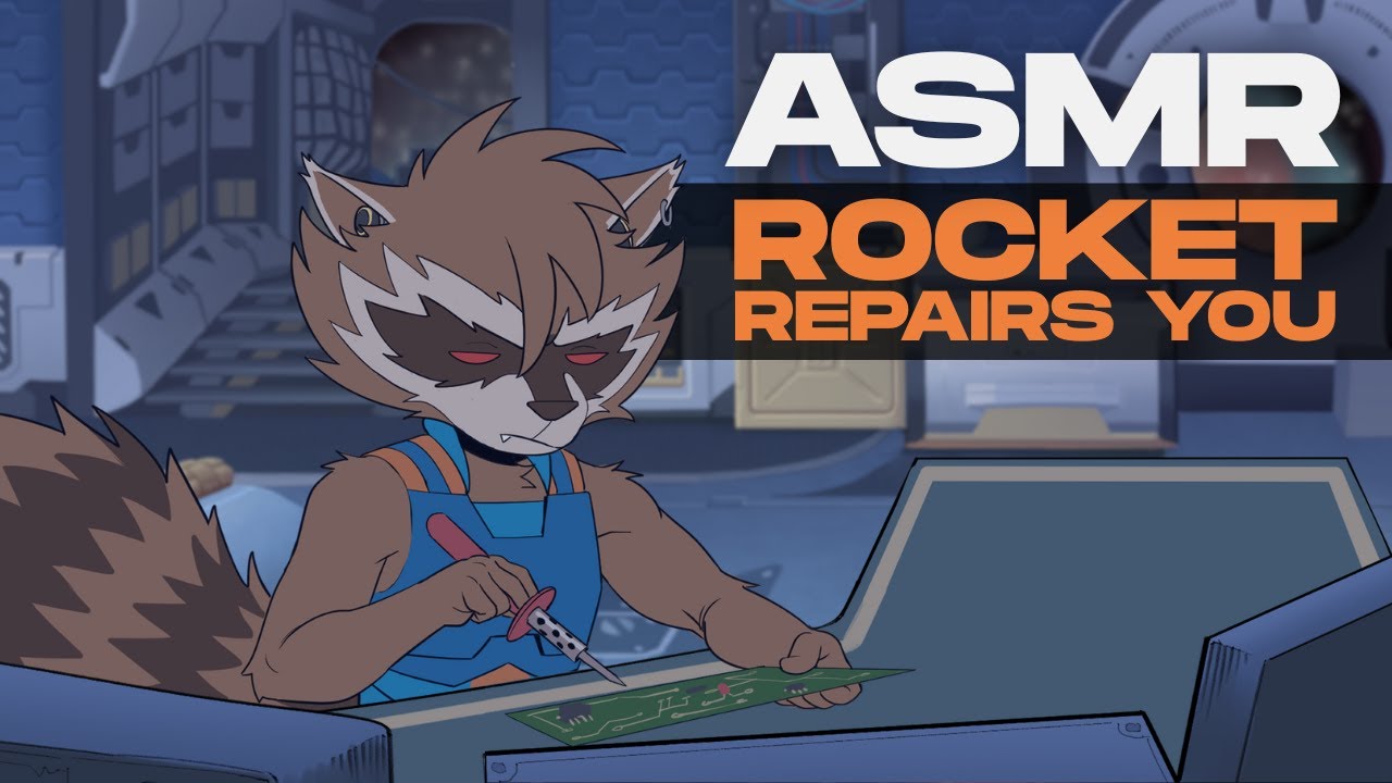 [Furry ASMR] Rocket Raccoon Repairs You 🛠️ | Space Ambience & Tool Tingles