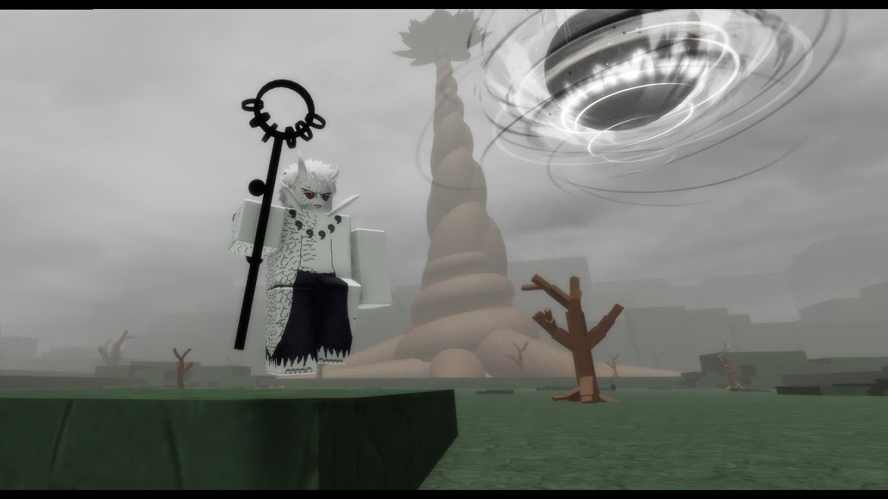 Obito Uchiha [Ten-Tails Jinchuuriki] Gameplay/Combos - Roblox Shinobi Storm (Naruto Battlegrounds)