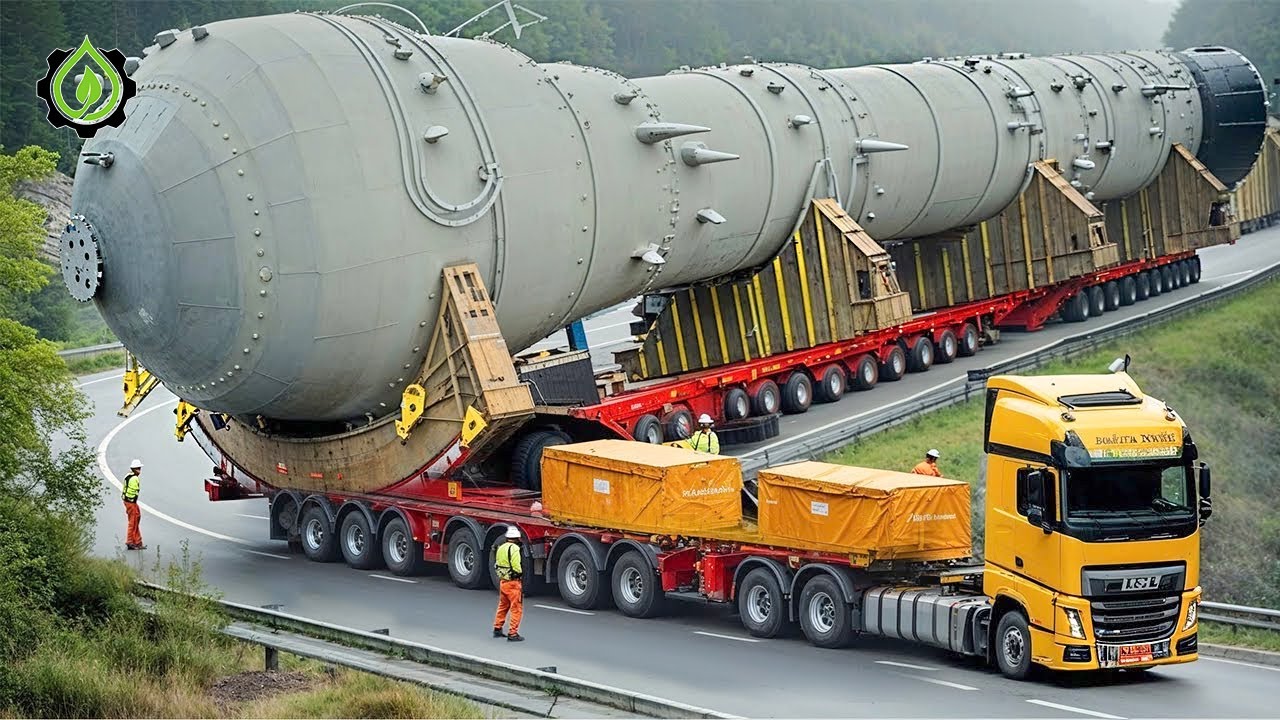 Jaw-Dropping Transport Skill Operations Oversize Truck | Biggest Heavy Equipment Machines #1