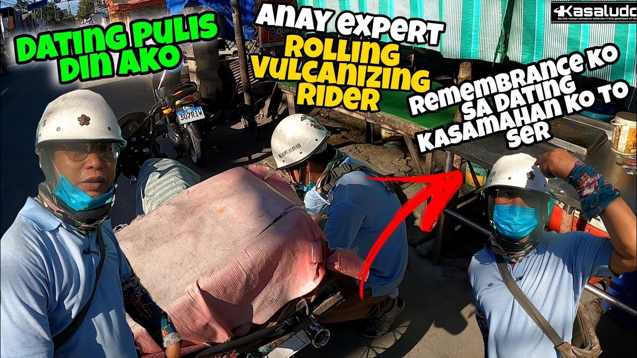 Nasita ko ang isang dating Pulis| at ngayon ay isang Pulis ng Panginoon| Rolling Vulcanizing rider