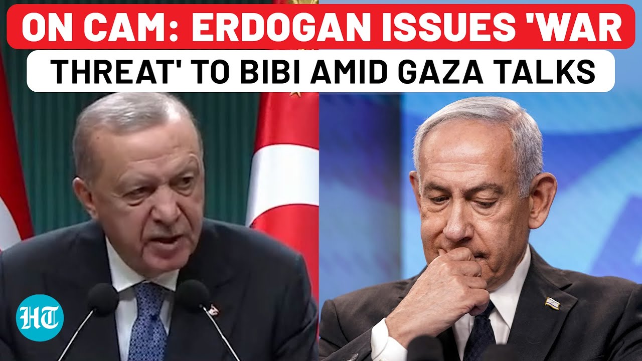 Erdogan Lists Israel's Plans For Middle East, Then Issues 'War Threat' To Netanyahu; 'Won't Yield..'