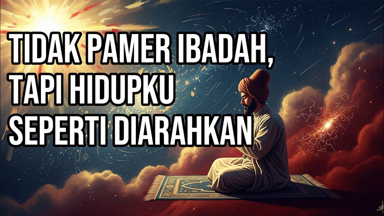 Rahasia Sufi ✨Tidak Pamer Ibadah, Tapi Hidupku Seperti Diarahkan