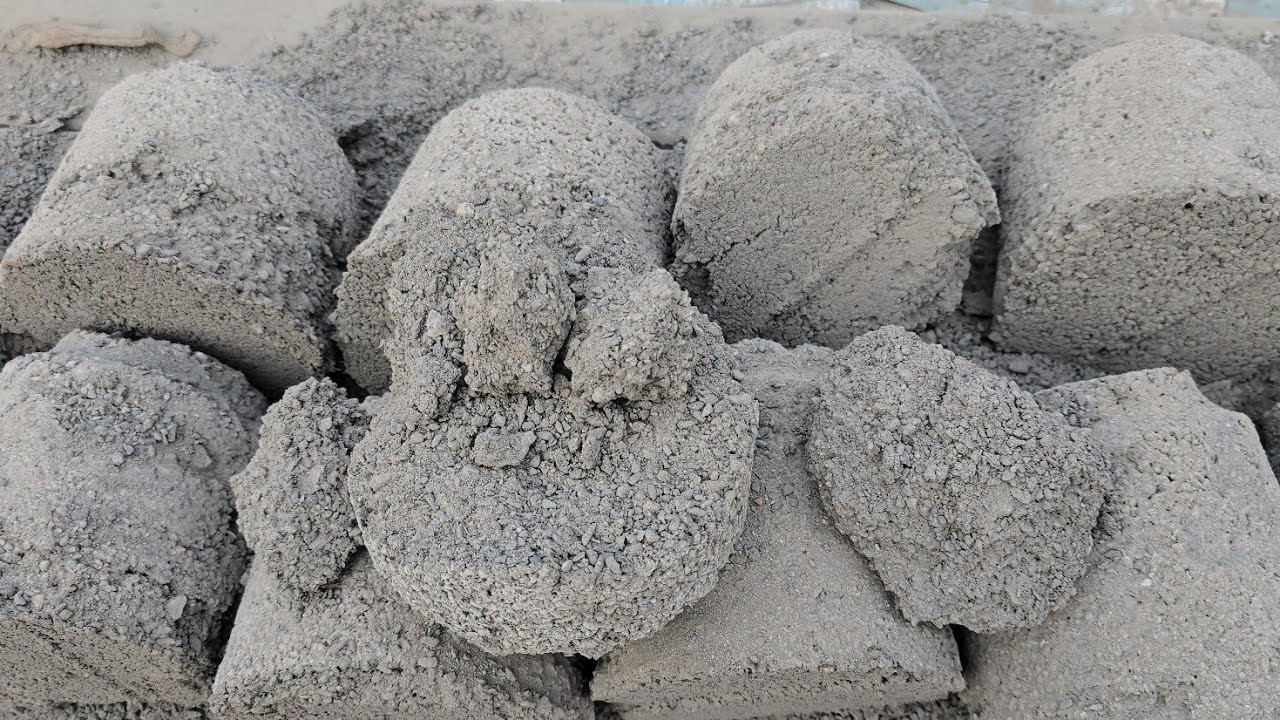 ASMR: New || Happy Birthday 🎂 @bhavana_4u ♥️ Pure Concrete Dry Floor Clay Pot Crumbling #happy
