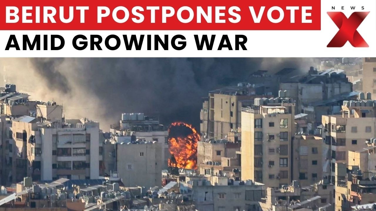Lebanon Delays Elections Two Years As Israel-Hezbollah War Intensifies | NewsX