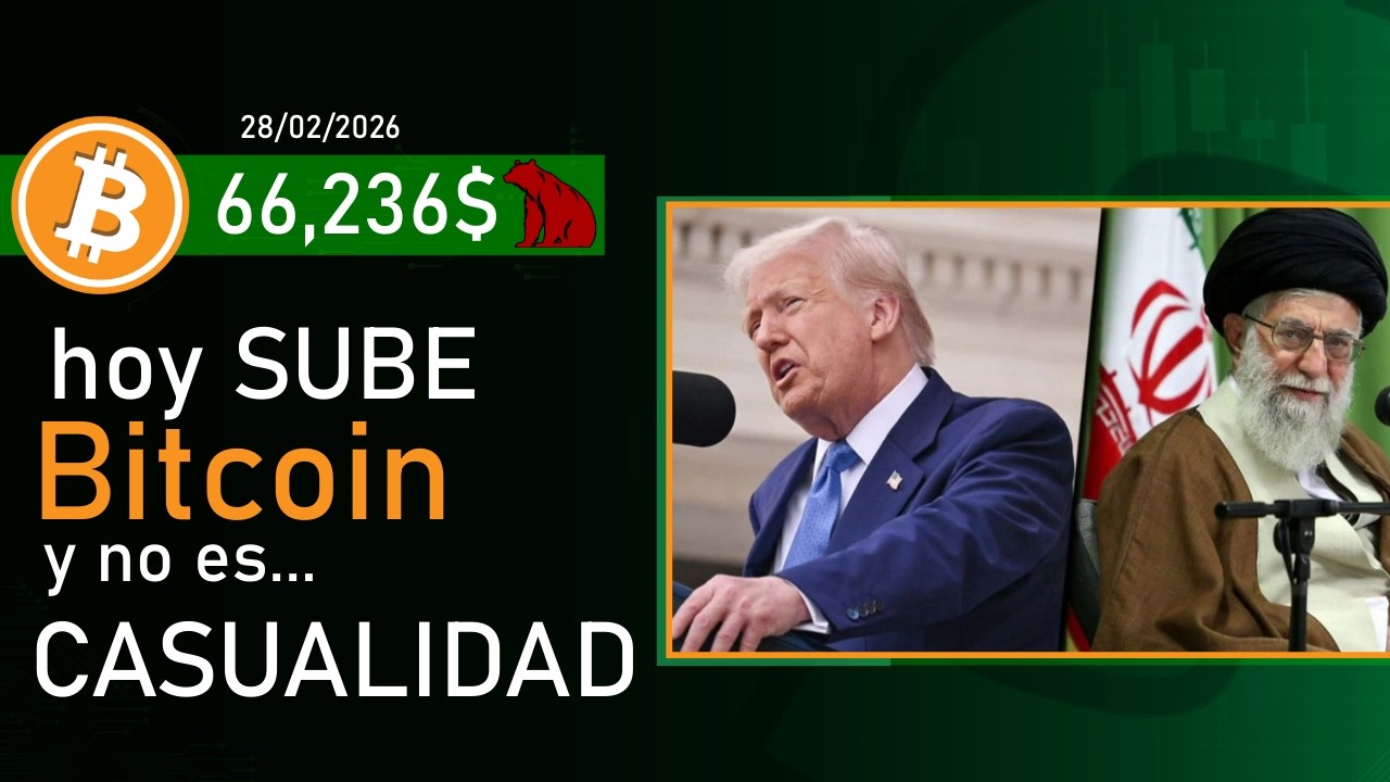 🚨 Hoy SUBE Bitcoin… y no es casualidad (aumenta la tensión global)
