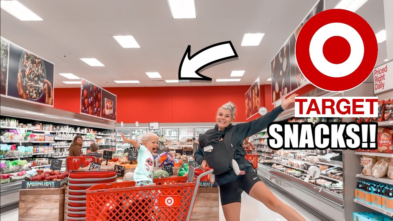 NEW!!! TARGET SNACKS SECTION!! // HEALTHY BACK TO SCHOOL SNACKS // Rachel K