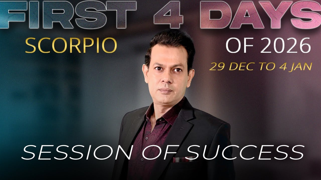 Scorpio Weekly Horoscope & Astrology Predictions (29 Dec - 4 Jan, 2026) | Haris Azmi | Astrogems