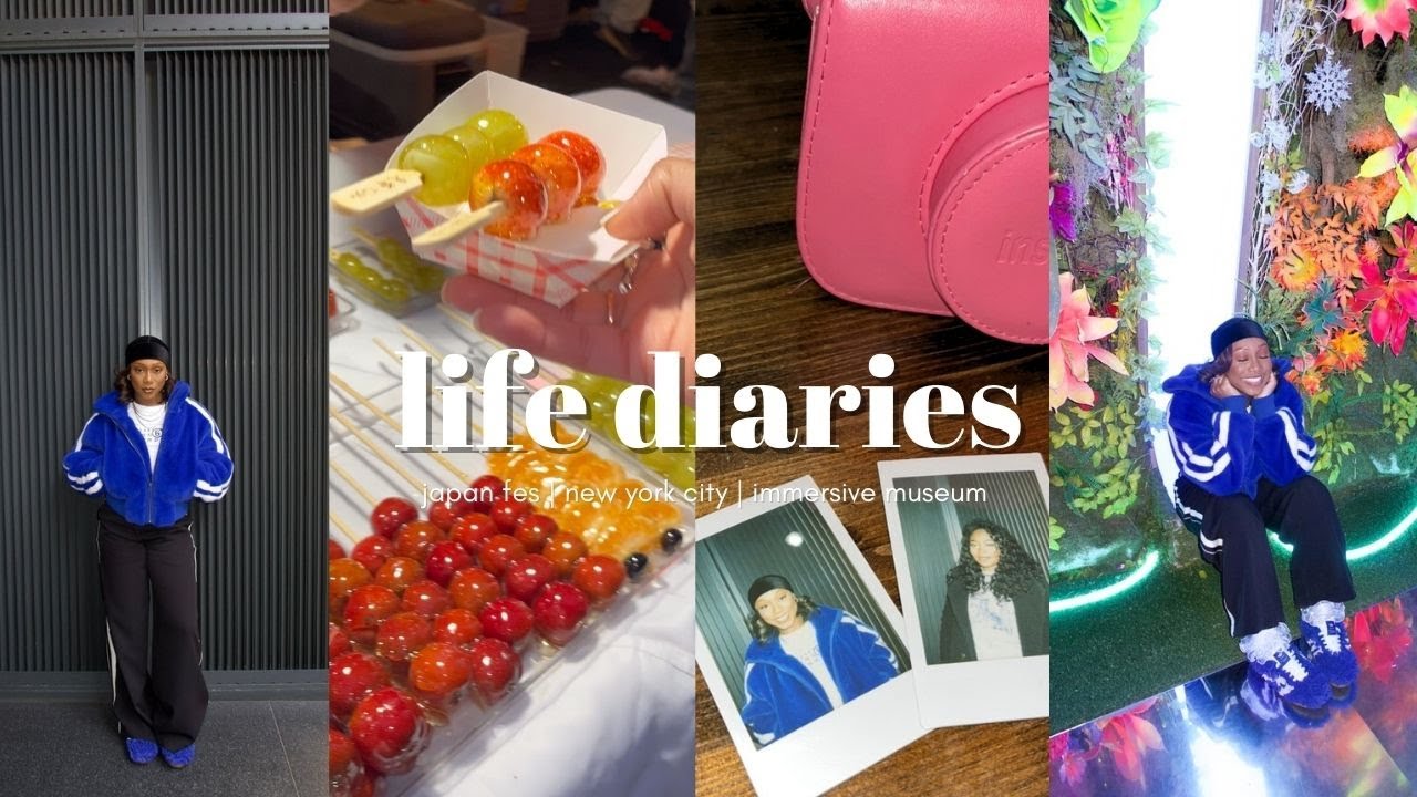 life diaries: japan fes | japanese food | new york city | inter | immersive and interactive art