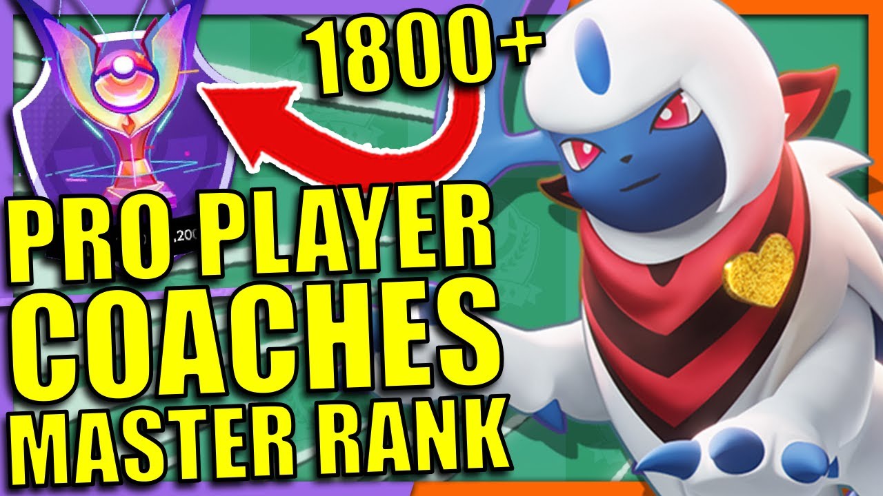 TOP POKEMON UNITE PLAYER COACHES 1800+ MASTER RANK ABSOL