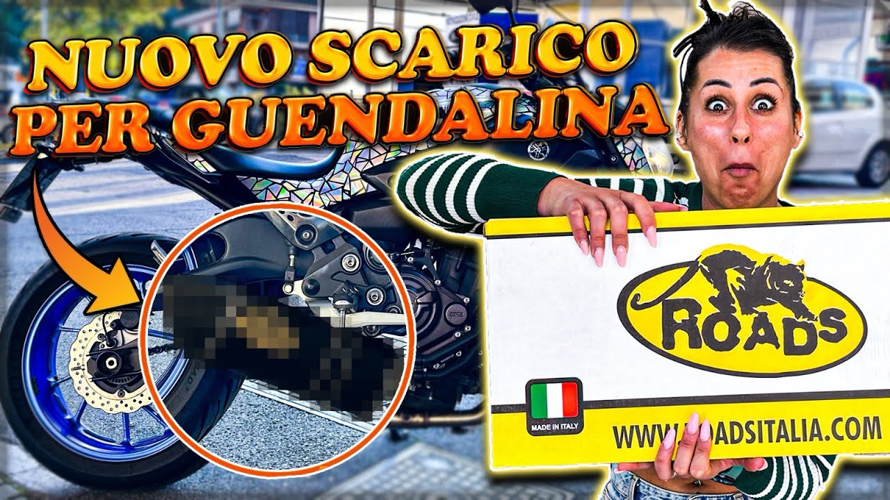 NUOVO SCARICO ROADSITALIA MT-07! - Sound PAUROSO 🚀 🏍️