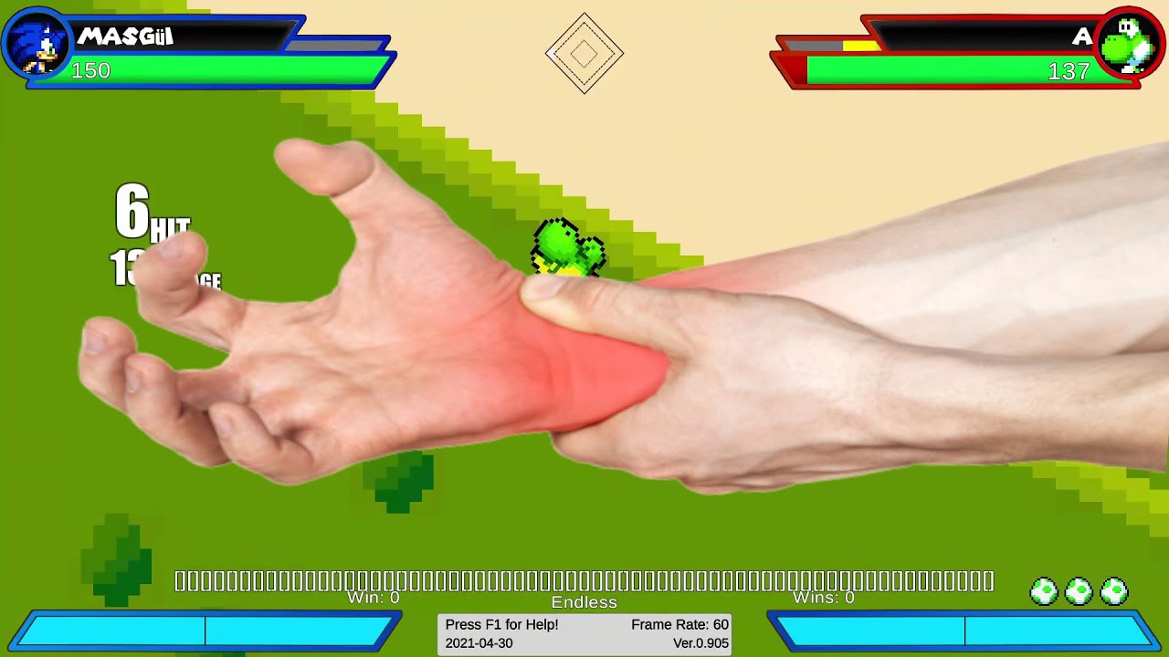 this combo gave me carpal tunnel syndrome  (SMBZ-G)