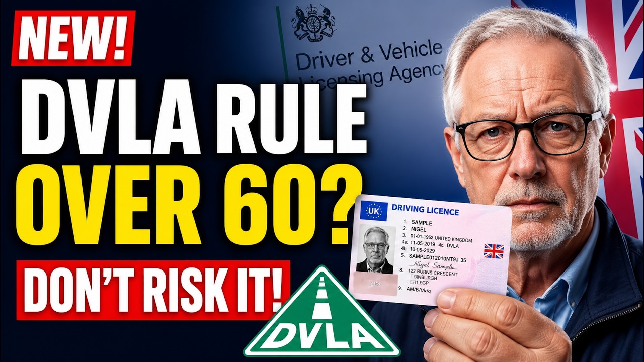 DVLA's New Rule for Drivers Over 60 Could Cost You Your Licence