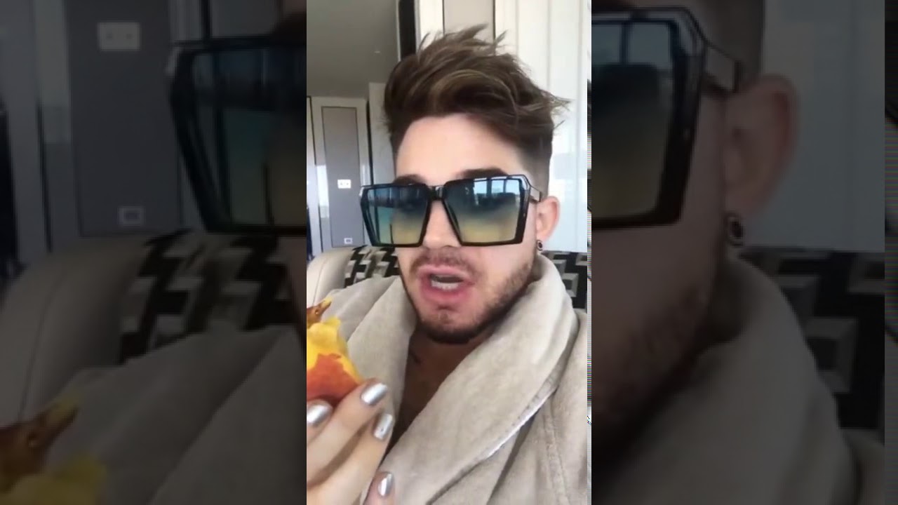 Adam Lambert’s instagram live march 6,2018 (ссылка на перевод - в описании)