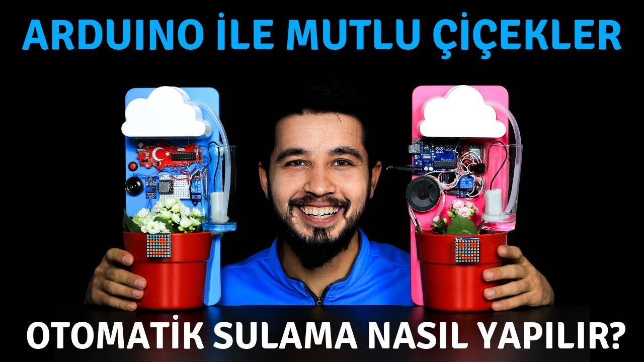 Arduino İle Mutlu Çiçekler || Otomatik Sulama Sistemi Nasıl Yapılır?