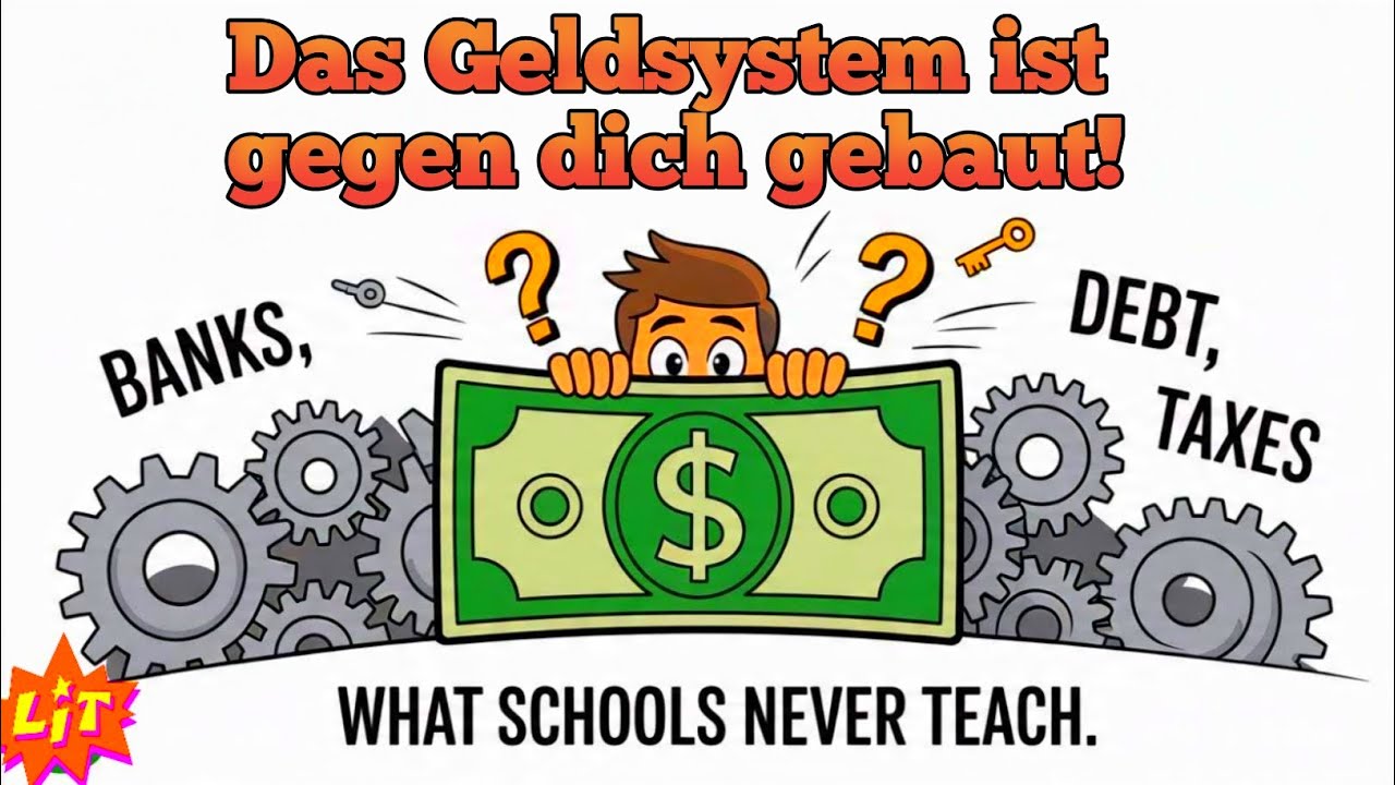 Das Geldsystem ist gegen dich gebaut &ndash; So halten sie dich arm! #geldsystem 