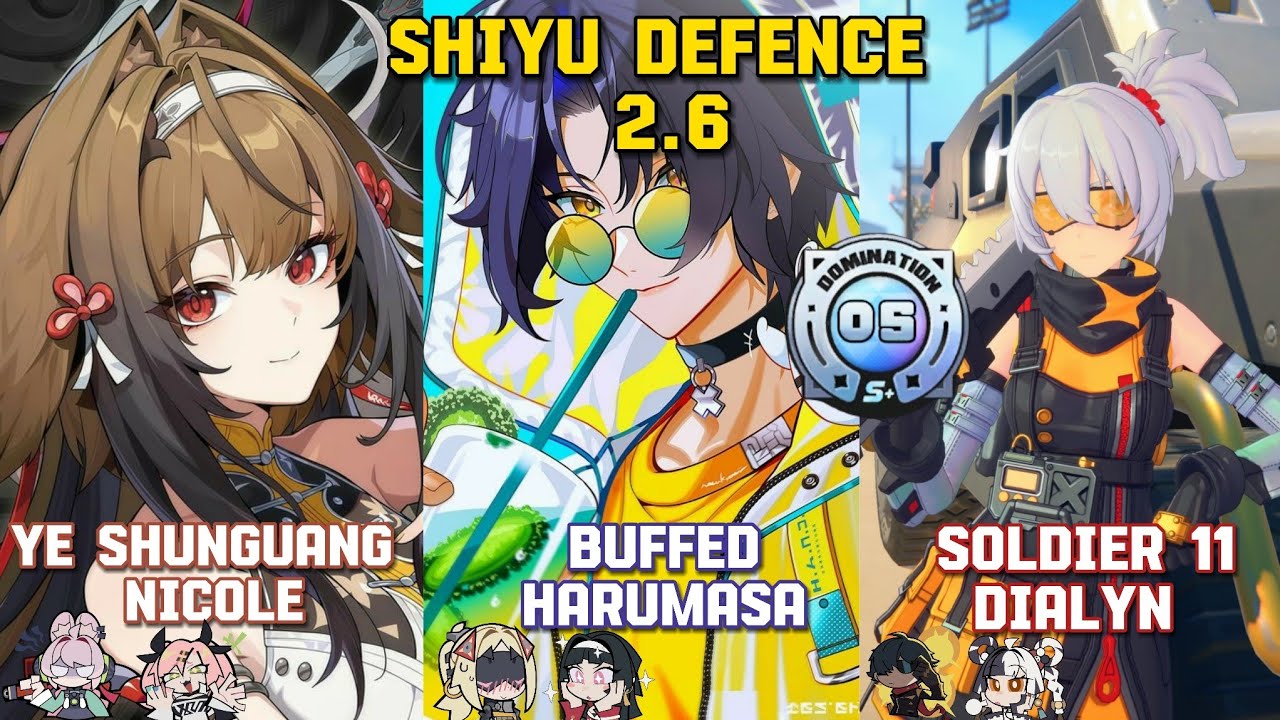 New Shiyu Defence 2.6 | M0 YSG, M0W1 Buffed Harumasa & M2 Soldier 11 | Zenless Zone Zero 