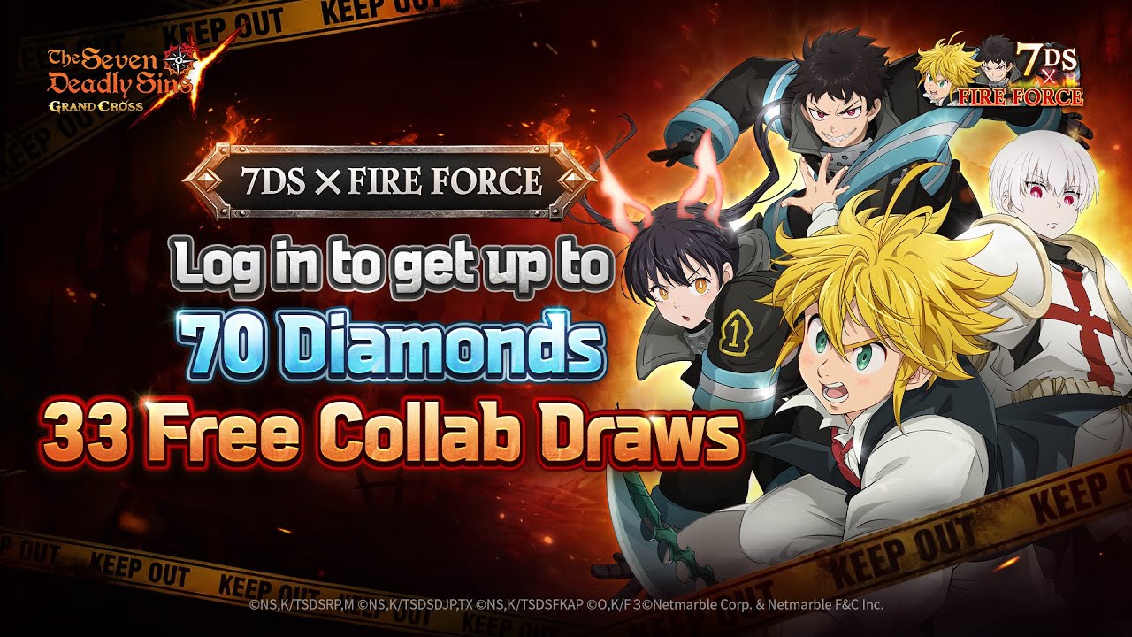 [7DS] The Hottest Collab Now Update🔥 7DS X FIRE FORCE