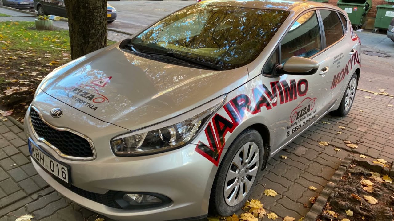 Regitros egzaminas su navigacija 2021.10.19 mokinė Aurelija