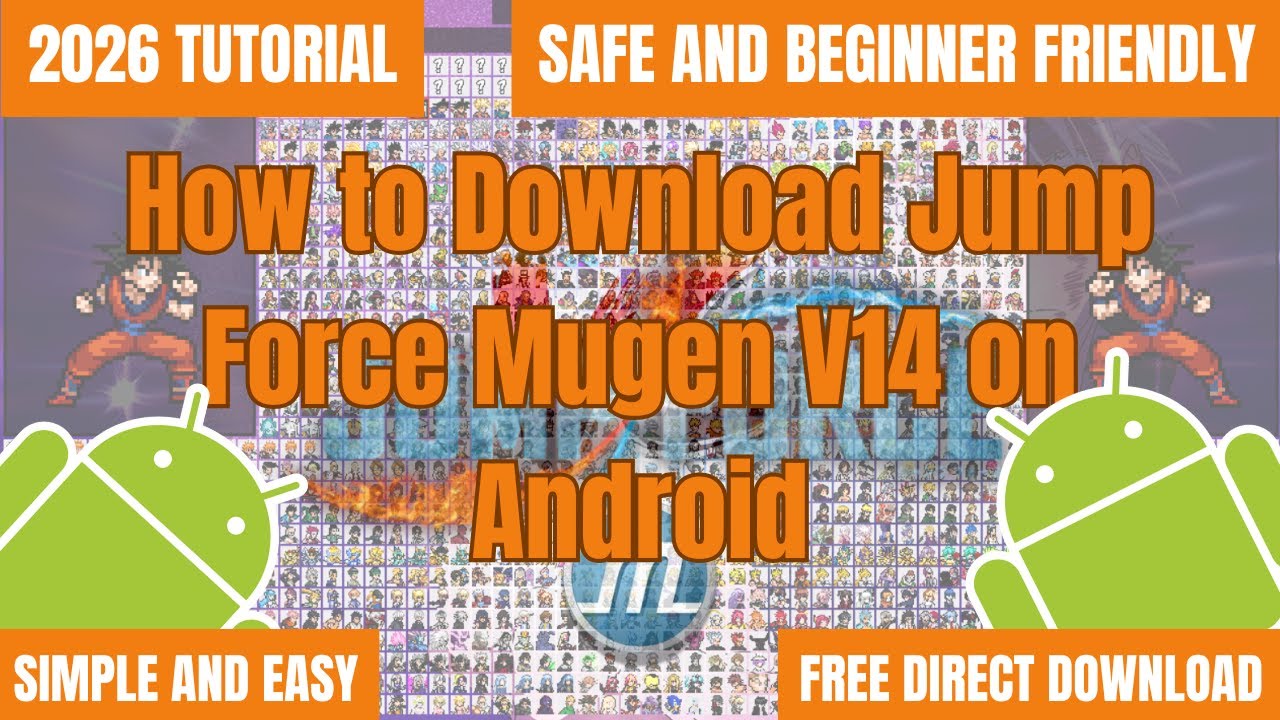 Как скачать и играть в Jump Force Mugen V14 на Android (полное руководство)