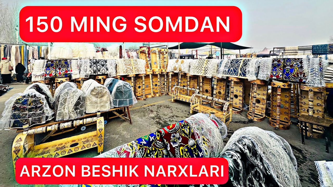 ENG ARZON JOYIDAN BESHIK NARXLARI QUMTEPA BOZORI DASTAFKA BOR 