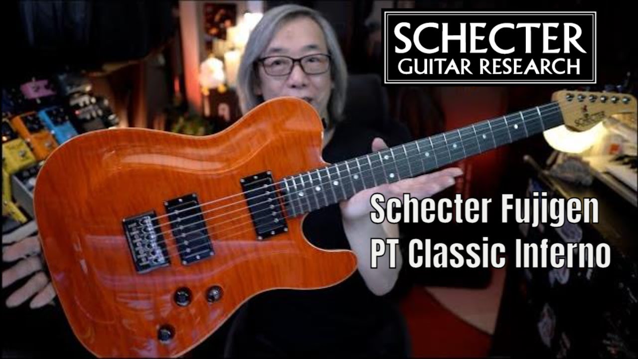 Я был просто в шоке! Schecter Fujigen PT Classic Inferno