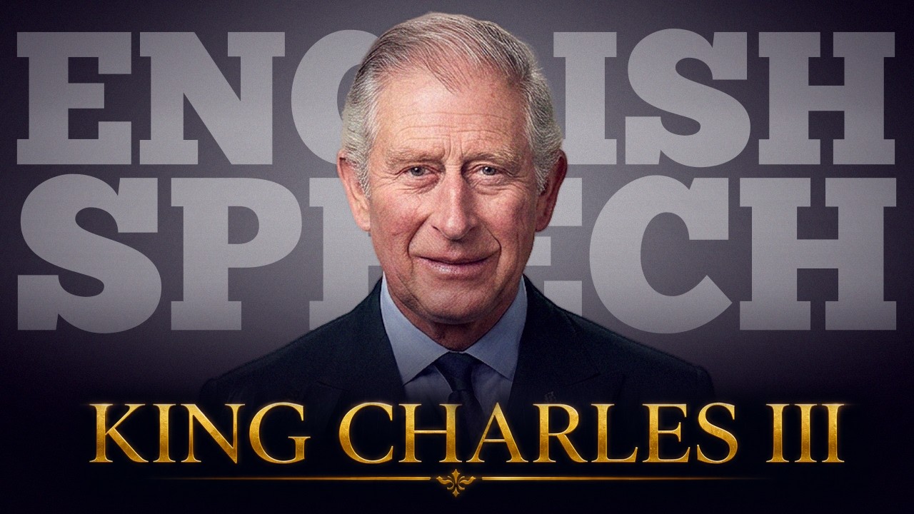ENGLISH SPEECH | KING CHARLES III: A Call For Unity (English Subtitles)