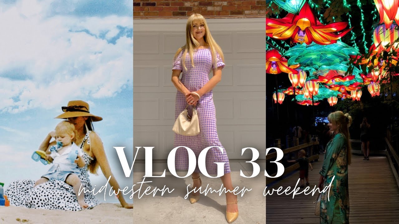 🦋 Summer Diaries 🦋 || VLOG 33 || Beach, Lantern Festival, Baking Pretzels, Church, & Haircut
