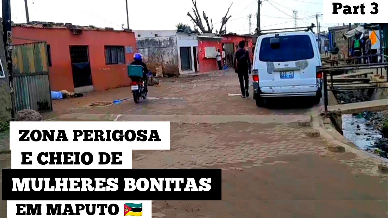 Conheça a zona mais temida e perigosa da capital de Moçambique  🇲🇿 | #brasil #turismo #vlog