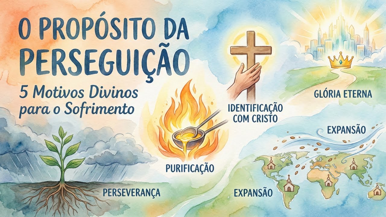 DEUS QUER QUE A IGREJA SOFRA PERSEGUIÇÃO? (1 TESSALONICENSES 3.3-4)
