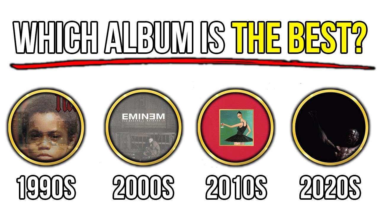 I Ranked The Best Rap Album From Each Year (1990 - 2025)