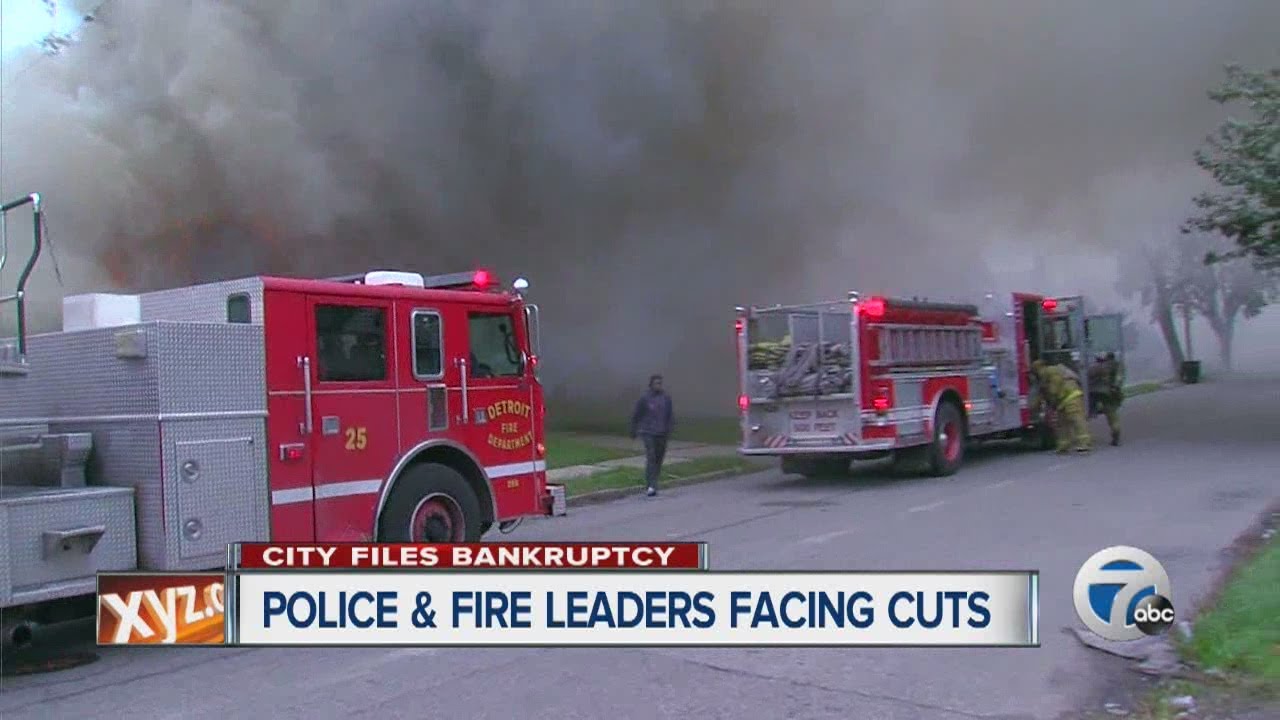 Police and fire face cuts