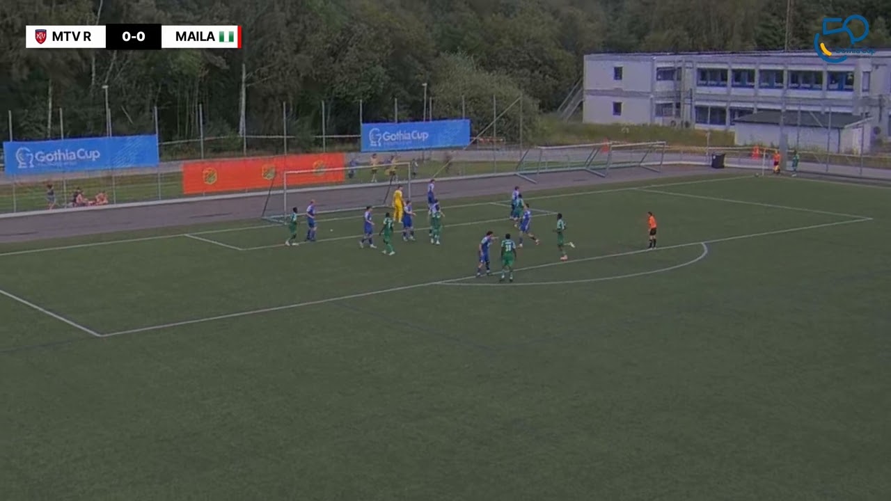 Left-footed Center Back Idris Ashiru's ACTIONS Against German Side MTV Ramelsloh GOTHIA CUP 2025