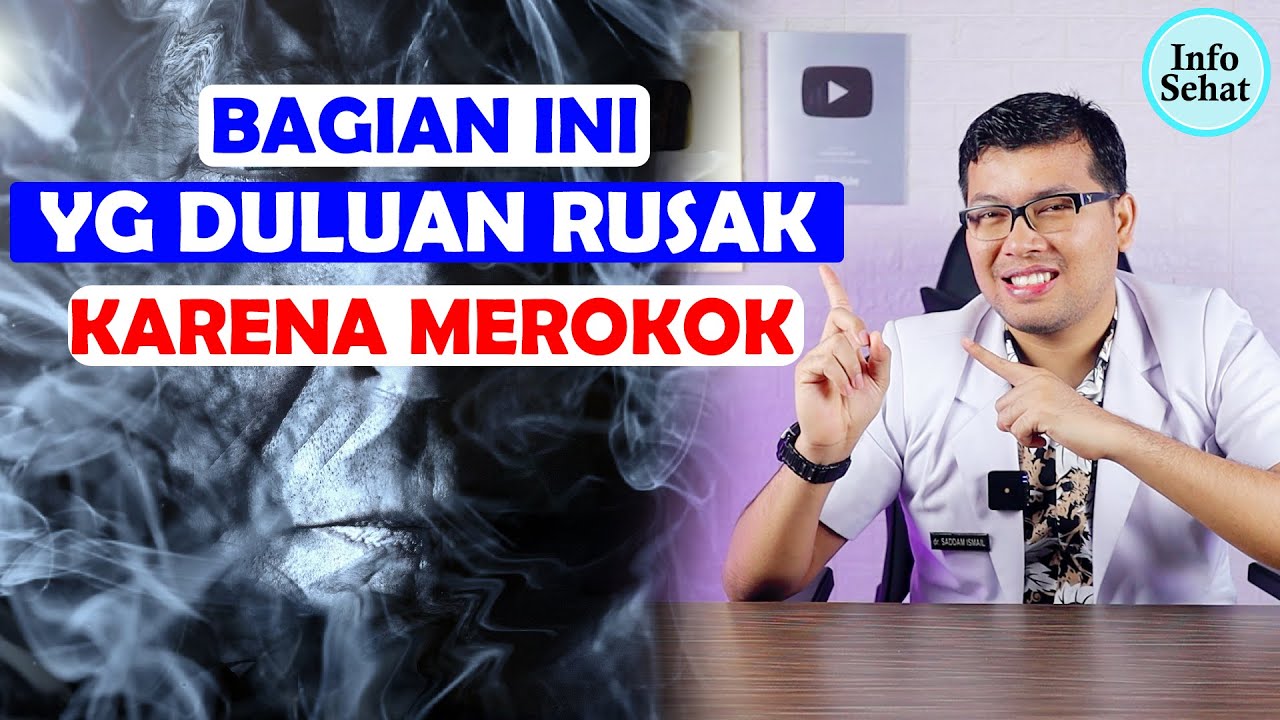 BAGIAN TUBUH YANG PALING CEPAT RUSAK KARENA MEROKOK - DOKTER SADDAM ISMAIL