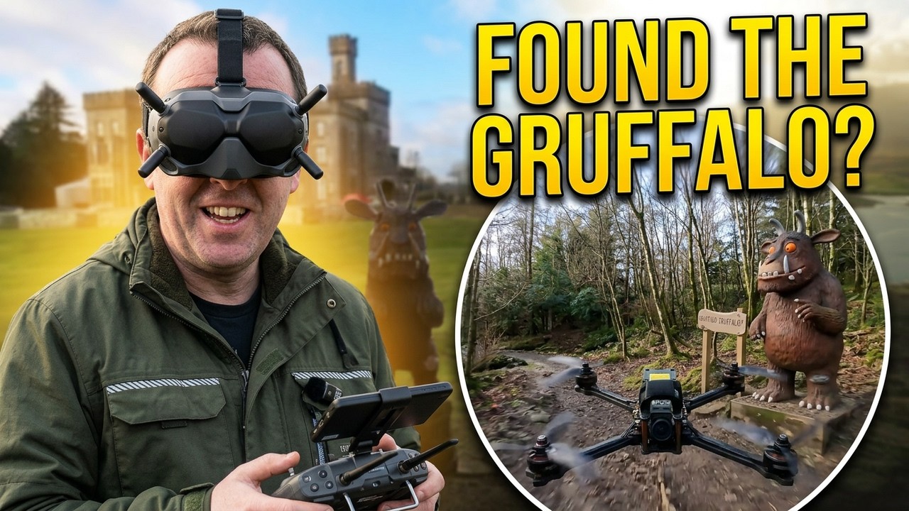 Steve's Drone Adventures FPV and the Gruffalo Trail