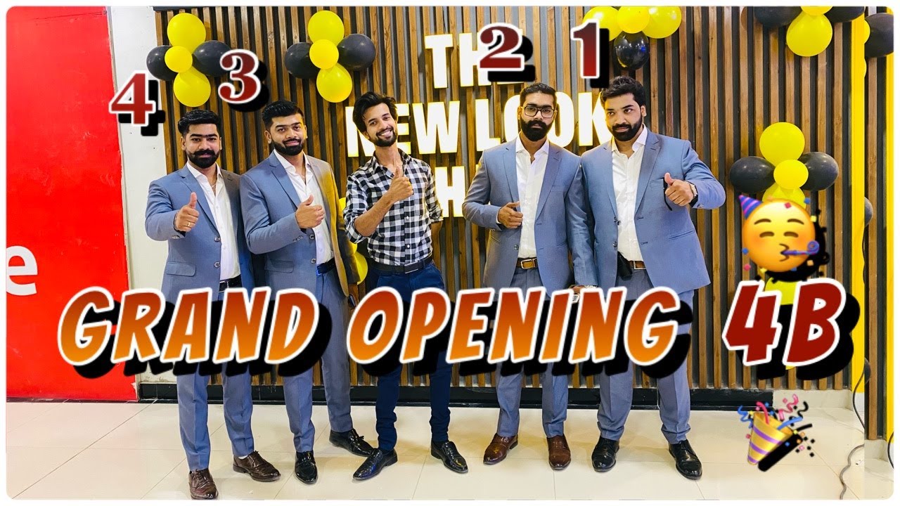 Grand opening of 4B Quetta